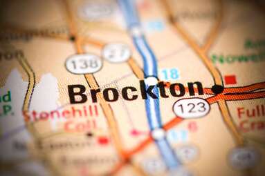 Brockton MA Map